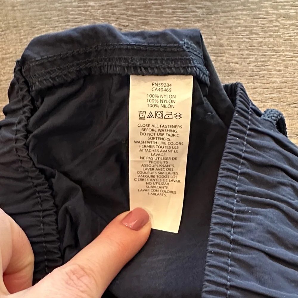 The Children's‎ Place Boy's 8 Navy Blue Nylon Quick-Dry Cargo Shorts